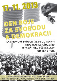 Lampionový průvod v Moravských Budějovicích