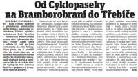 Od Cyklopaseky na Bramborobraní do Třebíče