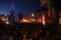 Rozsvícení velkého vánočního stromu a vánoční výzdoby města Jihlavy