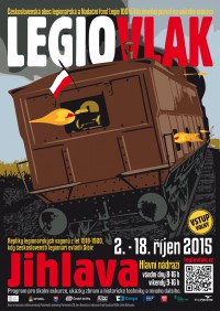 Legiovlak v Jihlavě 2015