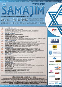 Festival židovské kultury ŠAMAJIM v Třebíči